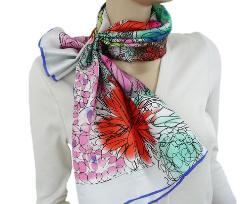 EVAL foulard en soie femme - V1535