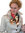 EVAL foulard en soie femme multicolore - V1243