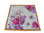 EVAL foulard en soie femme rose - V1241